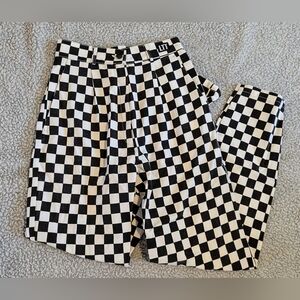 Size 2 LTT Checkerboard Trousers